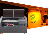 Van de LEIDENE UV het Etiketprinter Printhead Auto Cleaning USB Lampcmykw Fles 3,0 720 - 1220 Dpi