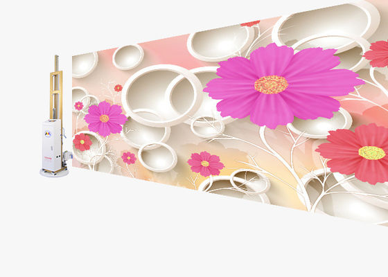 de Verticale Printer Wall Decor, Automatische Muurschilderijmachine van 62kg 720x2880Dpi