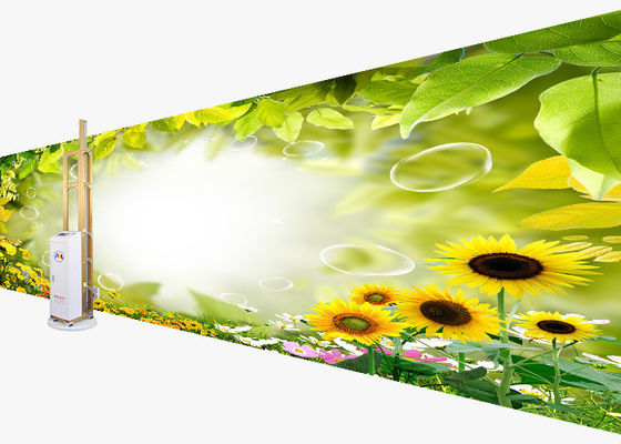 Beeld die Automatische Muurschilderijmachine 2000mm drukken Netto Hoogtetekening