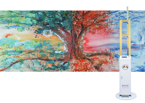 Bidirectionele Inductie boven en beneden 2880 Dpi Direct aan Muurprinter For Mural Decor