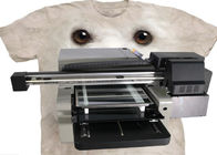 Digitale de T-shirt Uva3 Flatbed Printer van ZKMC CMYKW USB