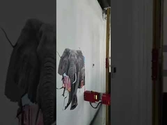 Rohs For Ink CE For machine ZKMC Vertical Wall Printer Printing Robot